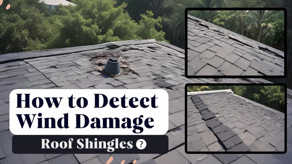 How to Detect Wind Damage to Roof Shingles