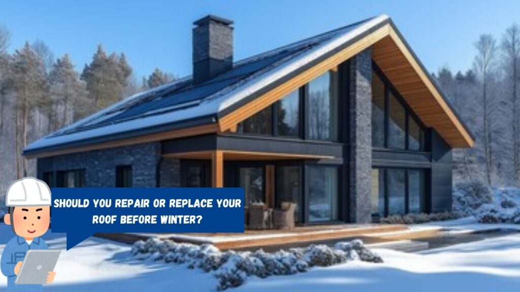 Fix or Replace Your Roof in winter? A Simple Winter Prep Guide