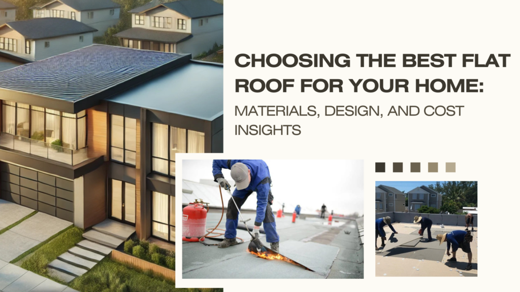 Choosing the Best Flat Roof for Your Home